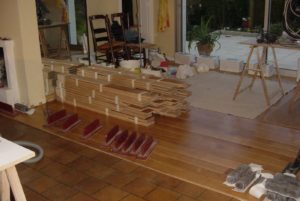 travaux parquet massif chêne