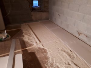 rénovation granule égalisation